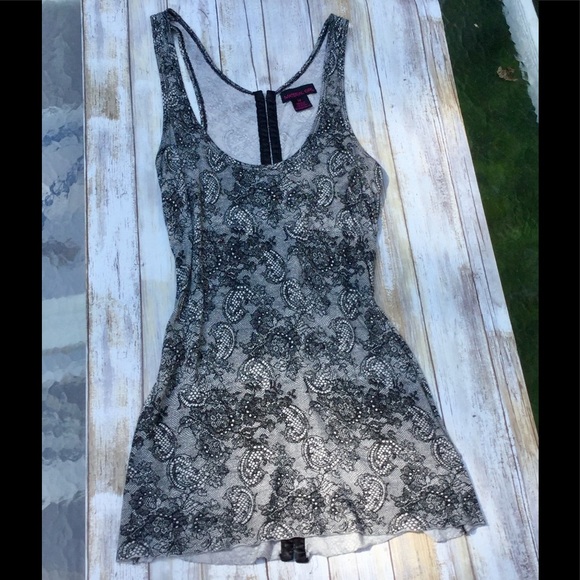 Tank Tunic Material Girl Corset Style - Picture 3 of 5